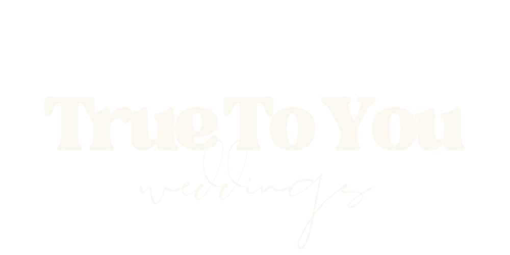 True to You Weddings logo